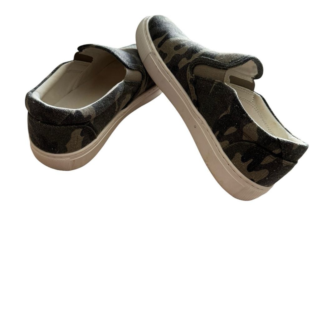 J. Crew Camo Slip-On Sneakers 8.5 - Picture 5 of 15
